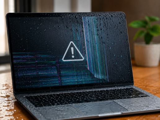How Water Damages the Screen Internally