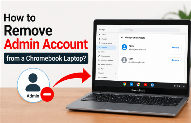 How to Remove Admin Account from a Chromebook Laptop?