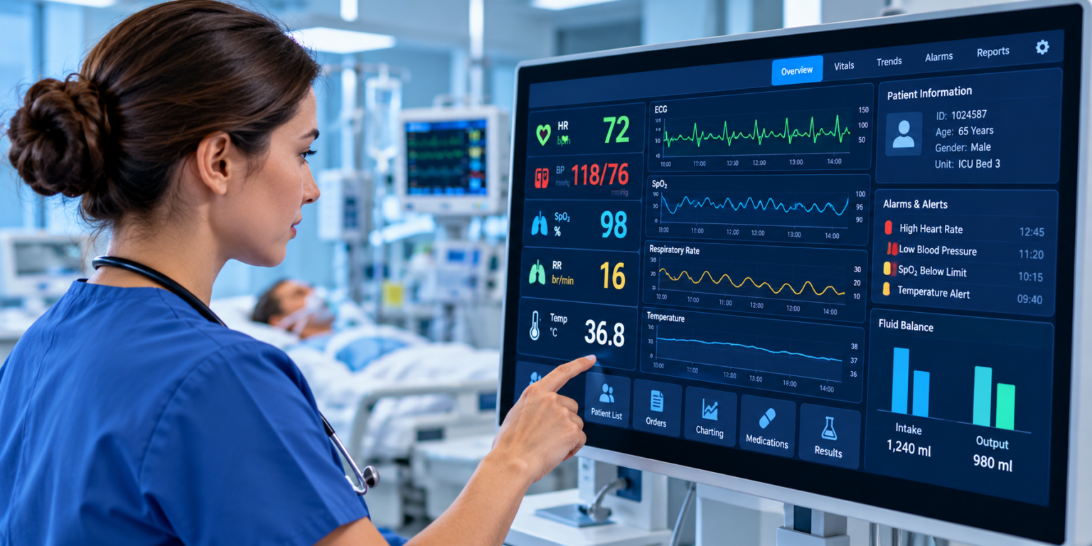 Capsule Technologies ICU Dashboard Features?