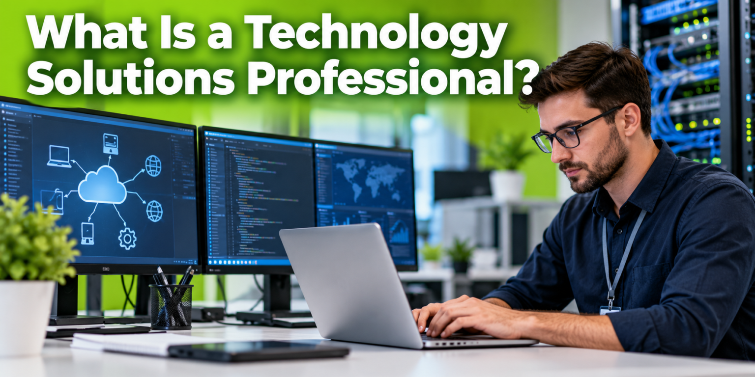 What Is a Technology Solutions Professional?