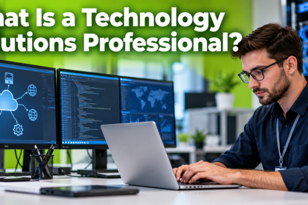 What Is a Technology Solutions Professional?